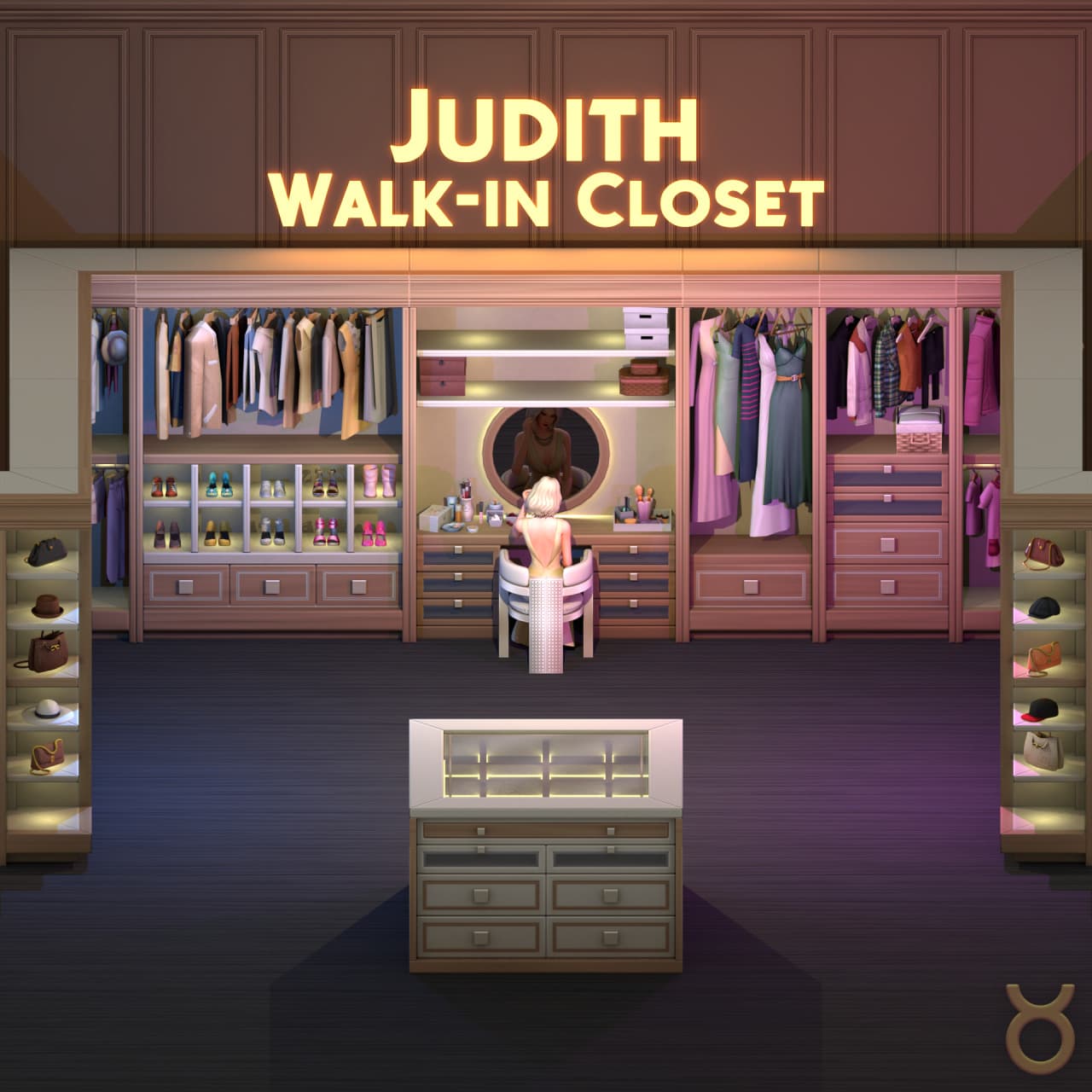 Скриншот мода Набор для гардеробной Judith Walkin Closet